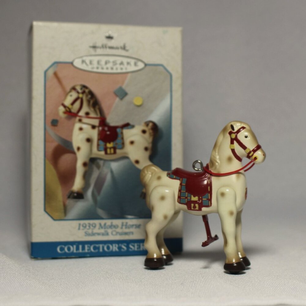 1998 Hallmark Keepsake Ornament 1939 Mobo Horse